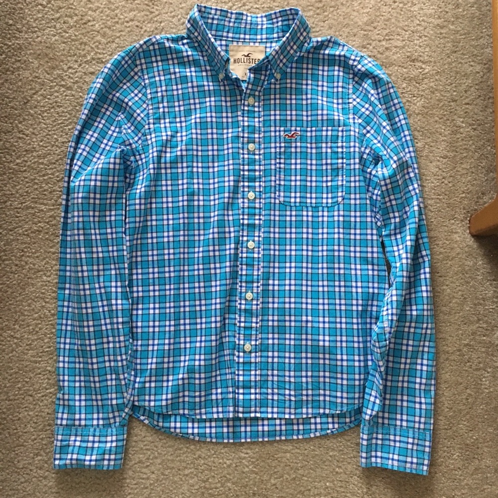 Hollister long sleeve button down